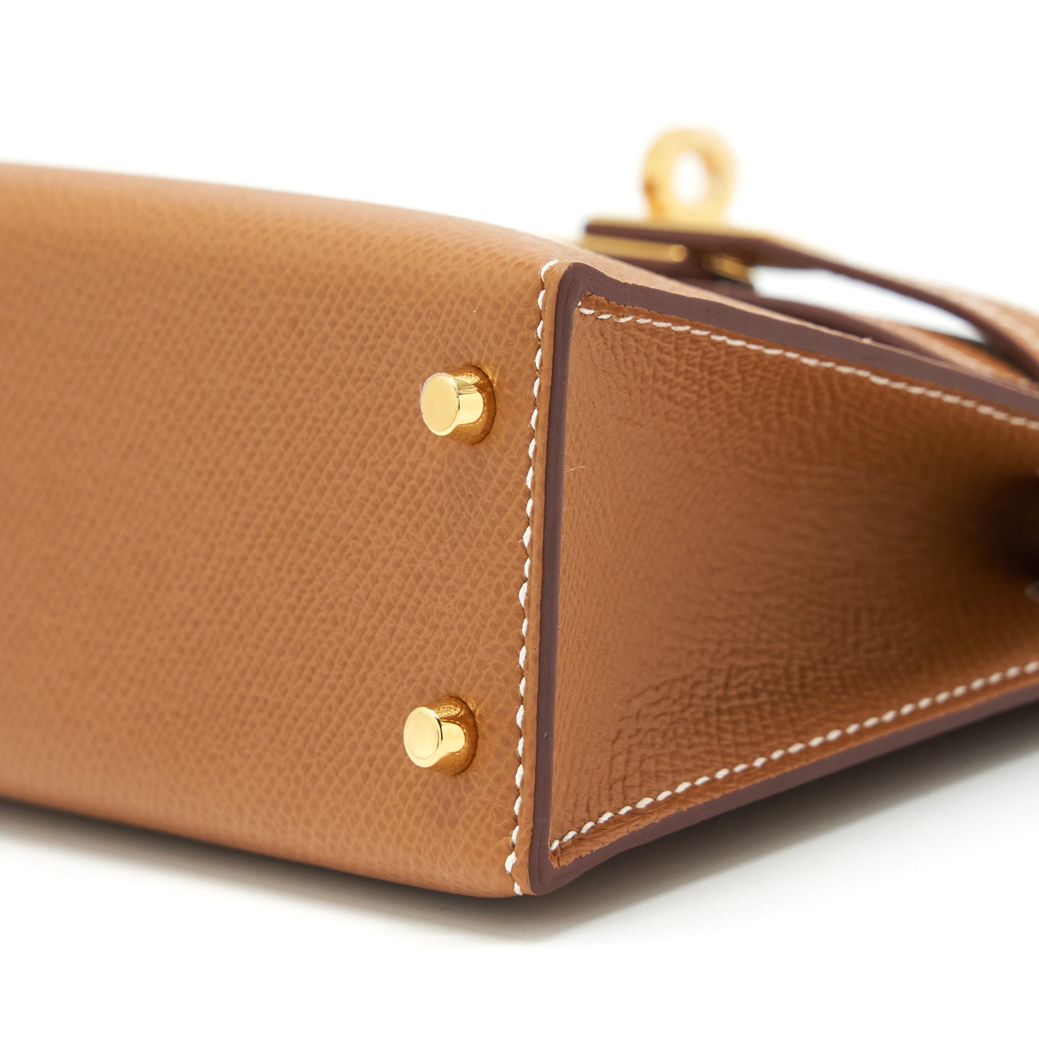 HERMES MINI KELLY 20CM EPSOM GOLD GHW
