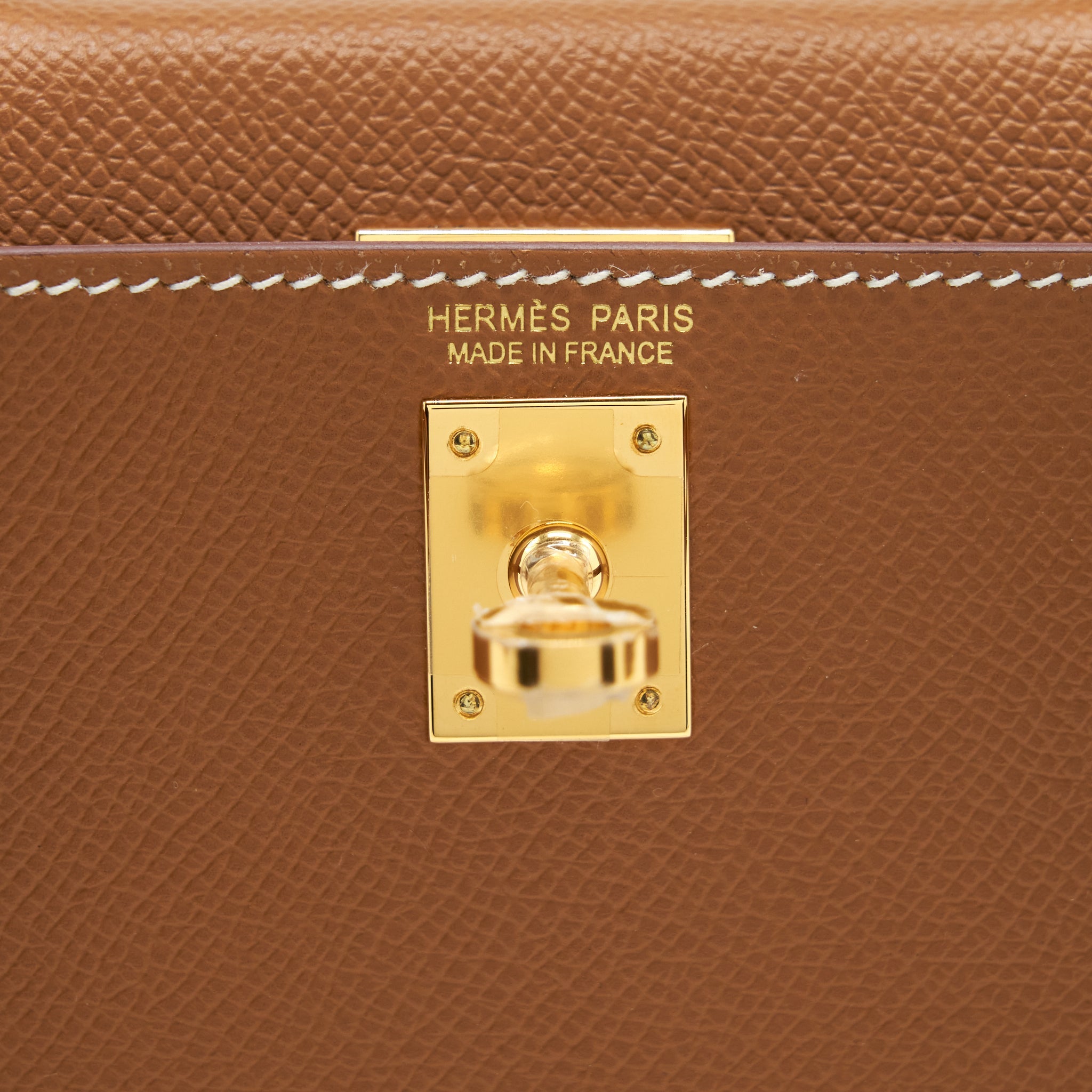 HERMES MINI KELLY 20CM EPSOM GOLD GHW