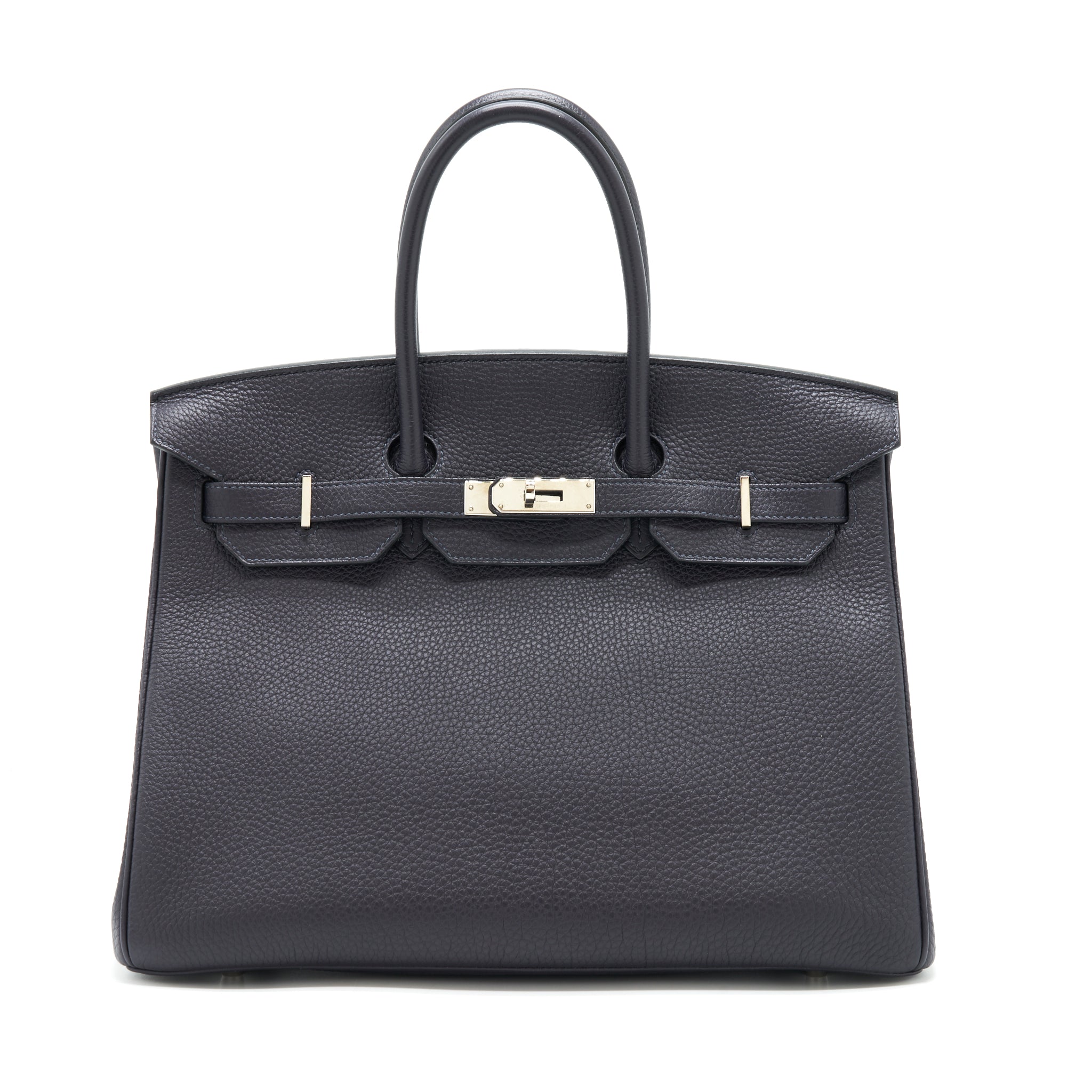 HERMES BIRKIN 35 TOGO BLUE NUIT SHW