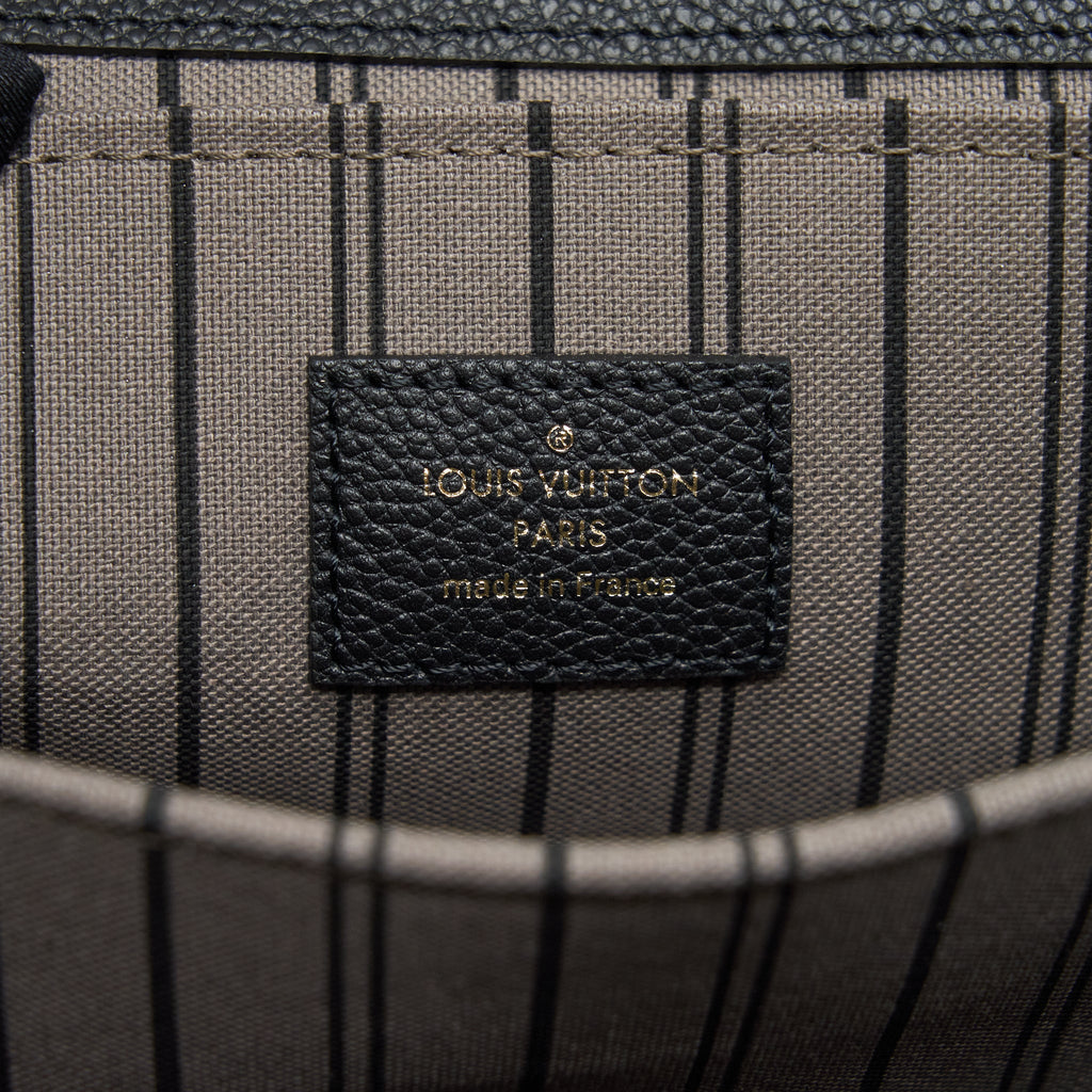 LOUIS VUITTON POCHETTE MÉTIS MONOGRAM EMPREINTE BLACK GHW