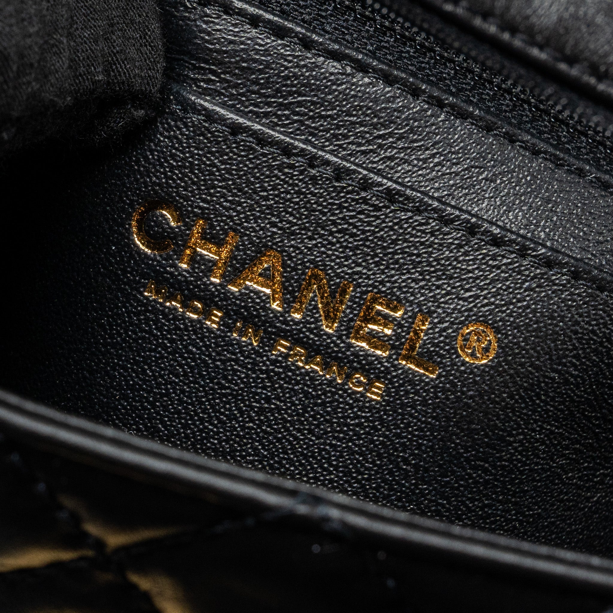 CHANEL MINI 2.55 REISSUE FLAP BAG AGED CALFSKIN BLACK GHW
