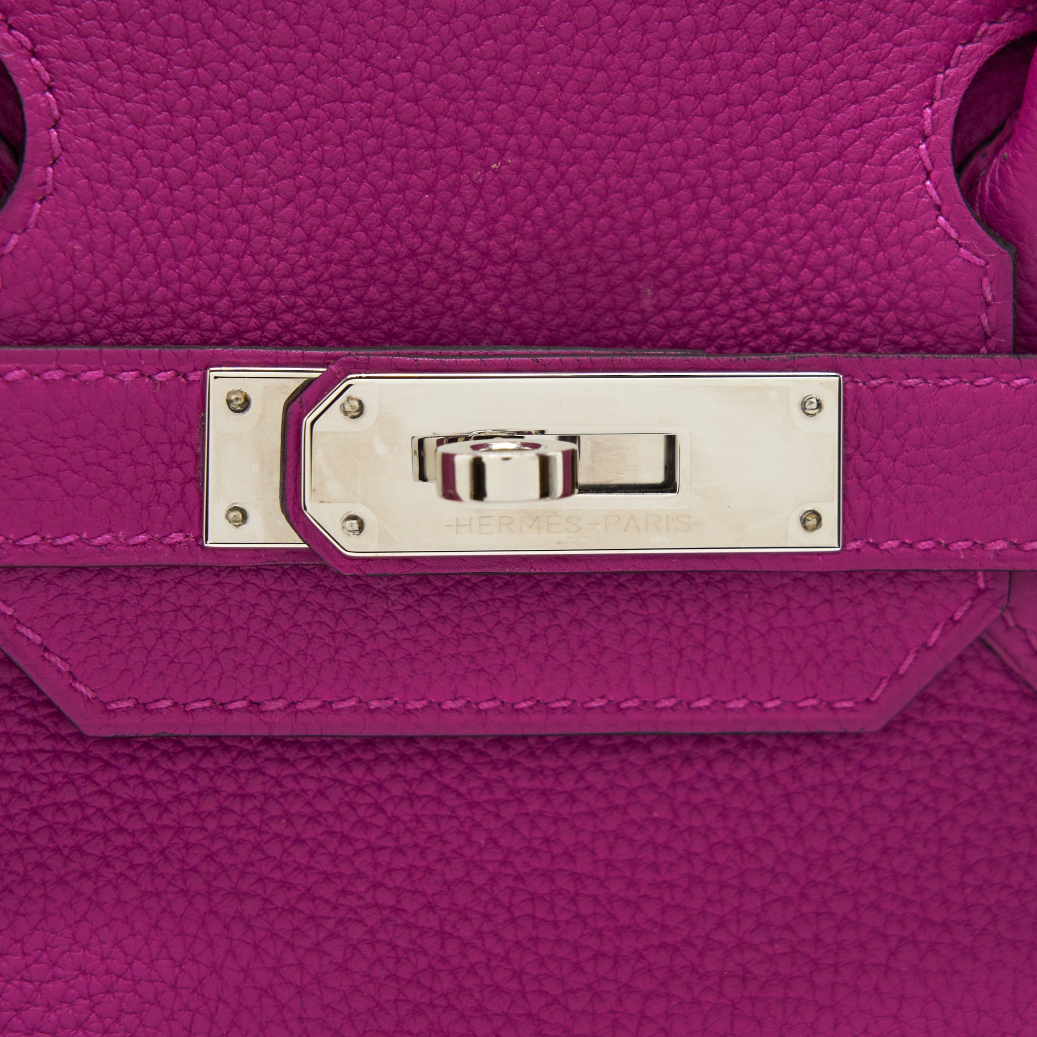 HERMES BIRKIN 30 TOGO L3 ROSE PURPLE SHW