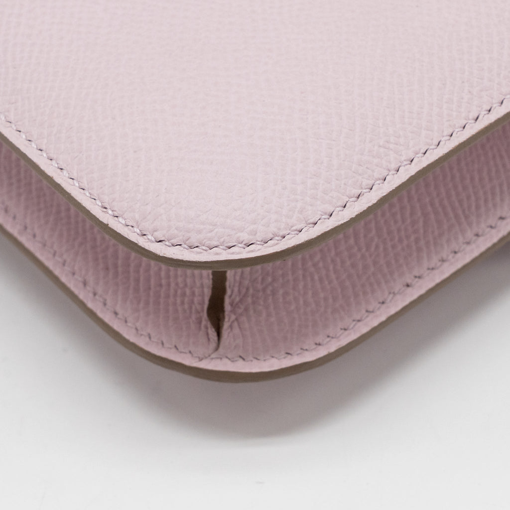 HERMES CONSTANCE ELAN EPSOM MAUVE PALE SHW