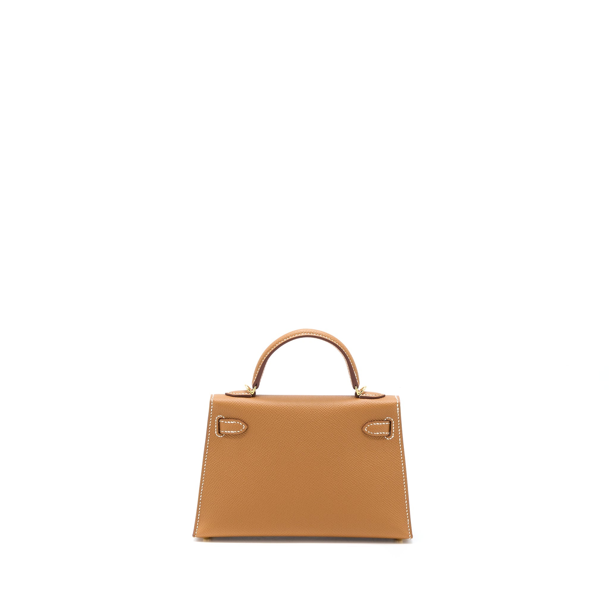 HERMES MINI KELLY II 20CM EPSOM GOLD GHW