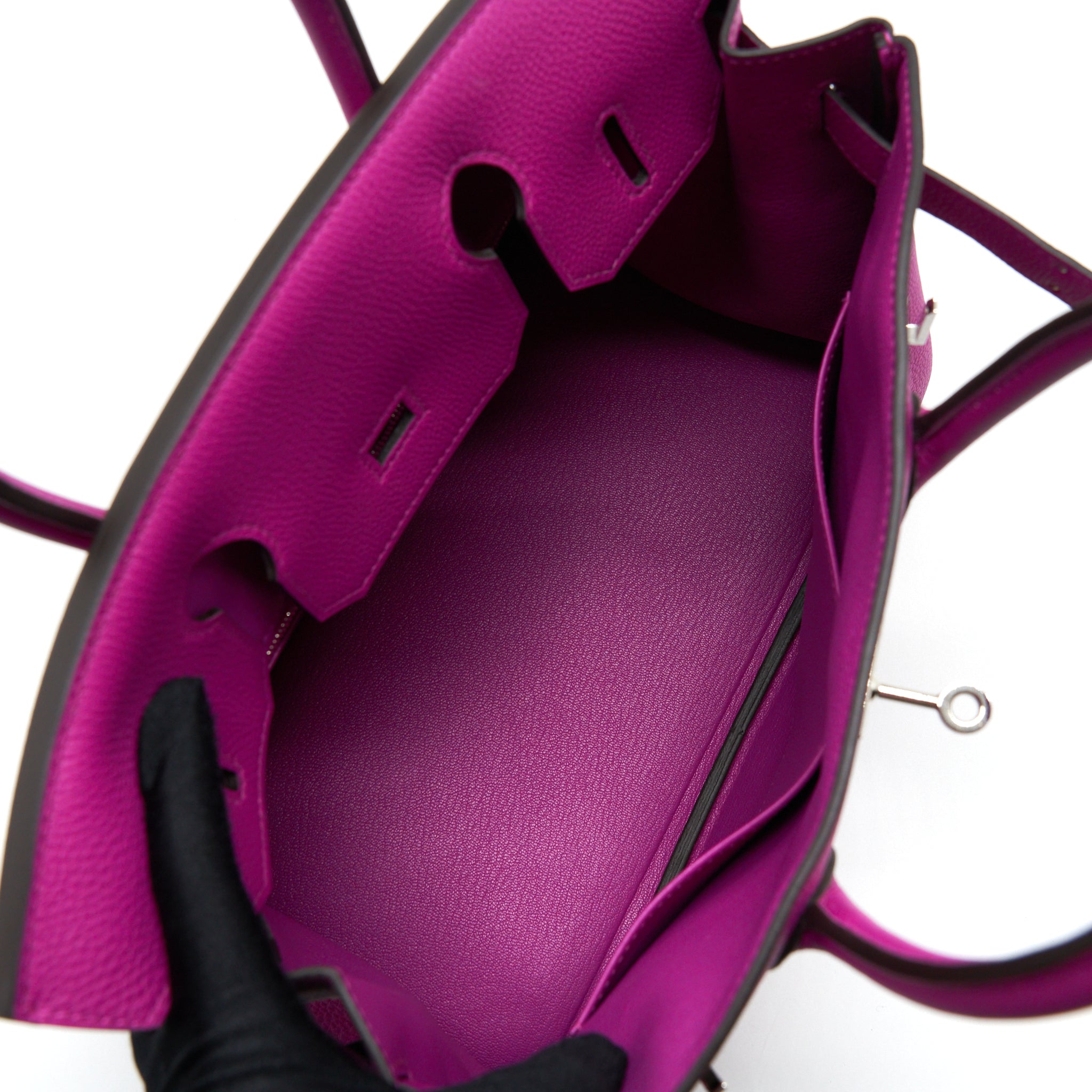 HERMES BIRKIN 30 TOGO L3 ROSE PURPLE SHW