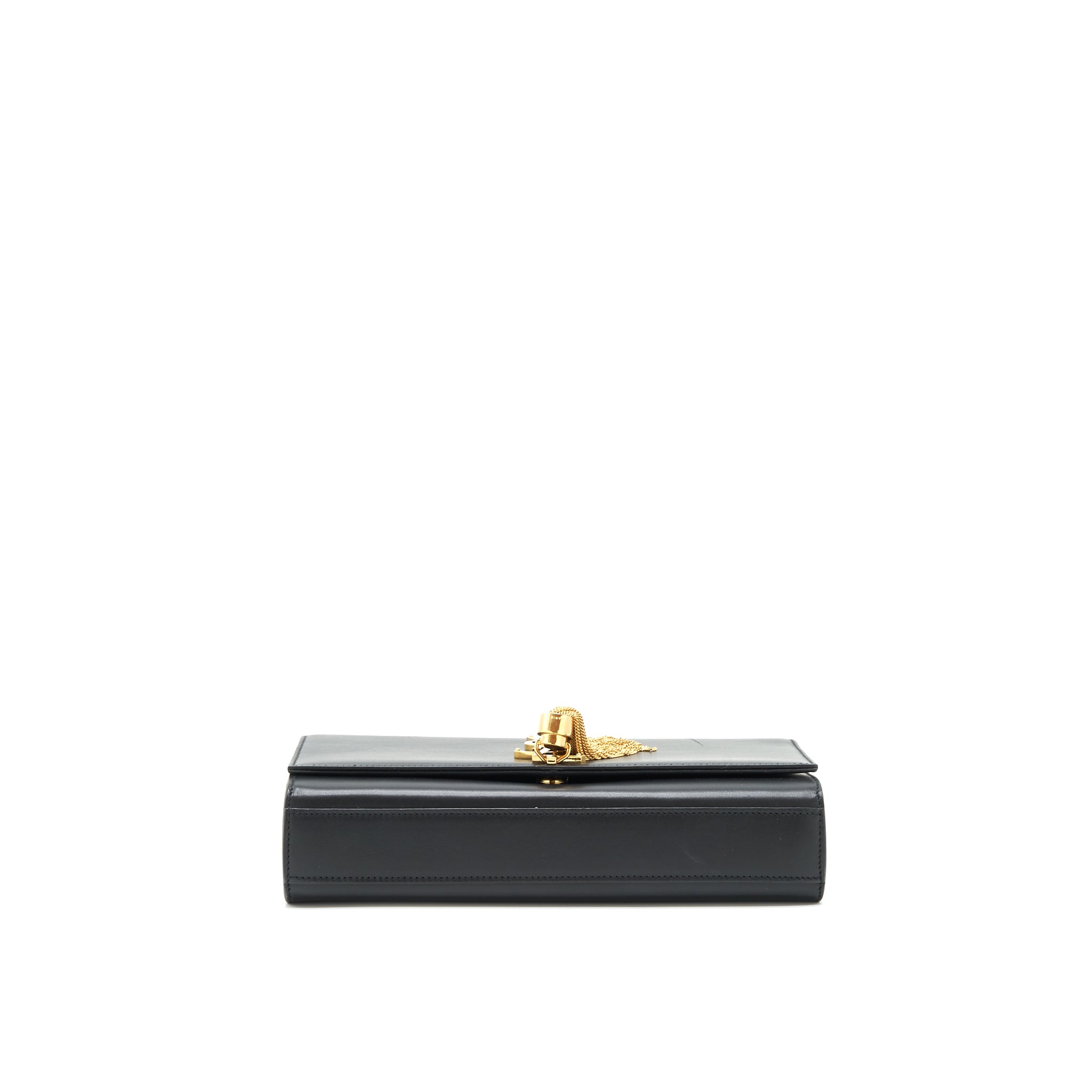 SAINT LAURENT MEDIUM KATE BAG TASSEL BLACK GHW