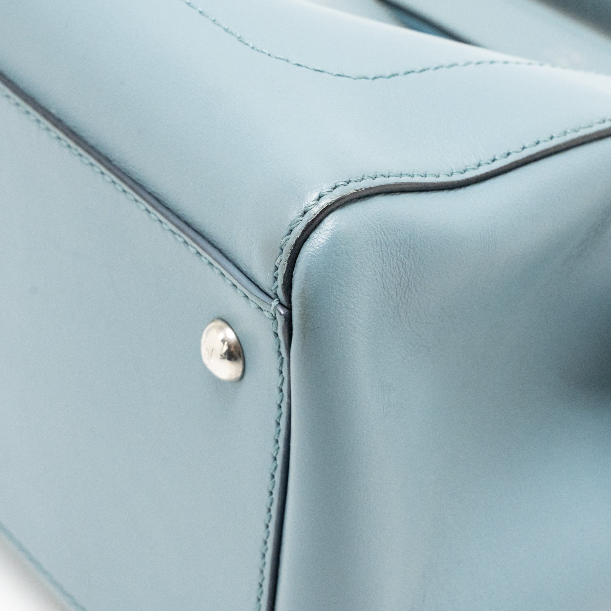 FENDI DOTCOM BAG CALFSKIN BLUE SHW