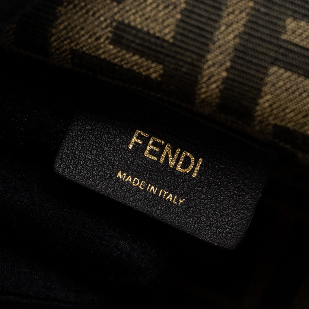 FENDI FIRST MEDIUM LAMBSKIN /SHEARLING LIGHT BEIGE GHW