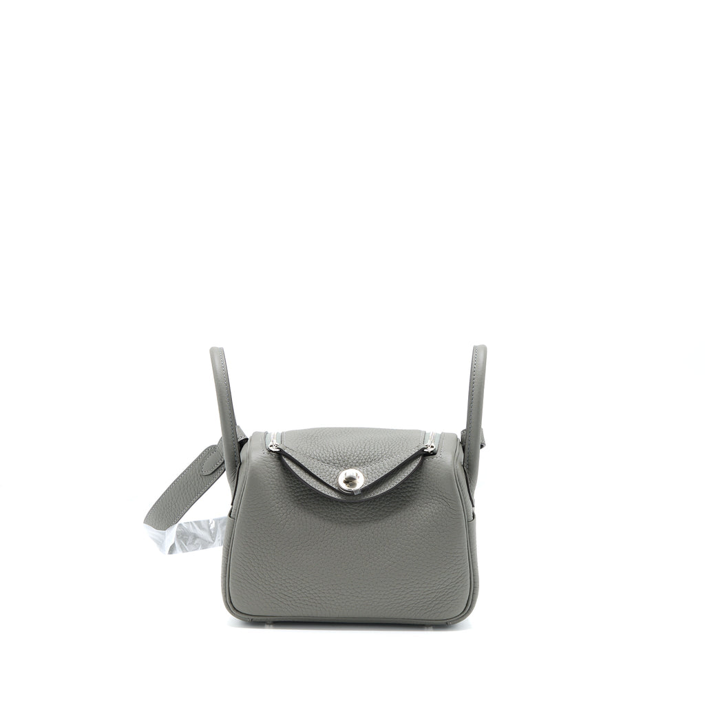 HERMES MINI LINDY CLEMENCE 0L GRIS MEYER SHW