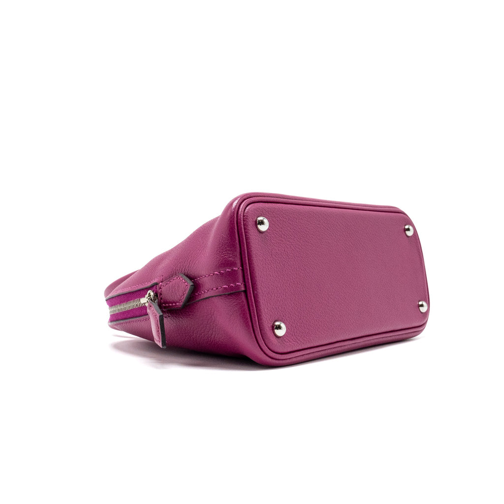 HERMES MINI BOLIDE EVERCOLOR ROSE POURPRE SHW