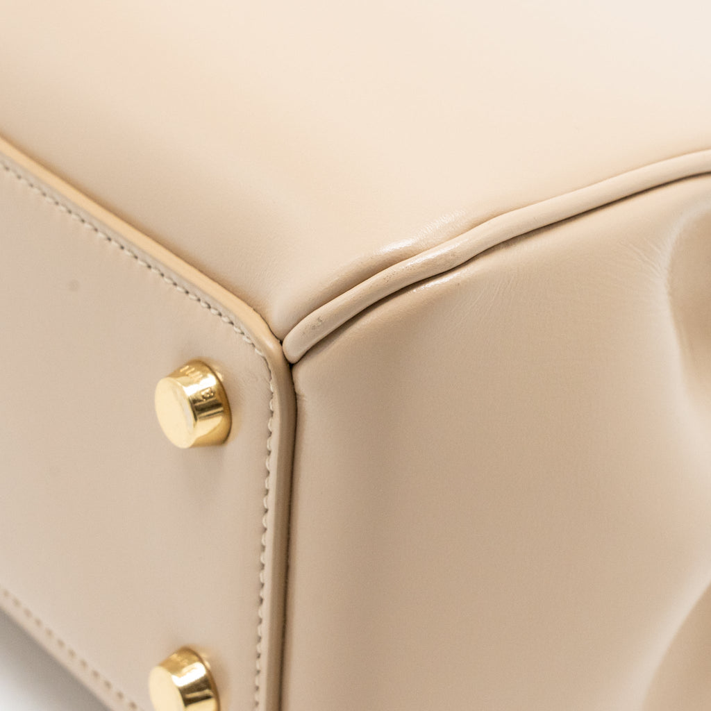 CELINE SMALL SOFT 16 BAG CALFSKIN BEIGE GHW
