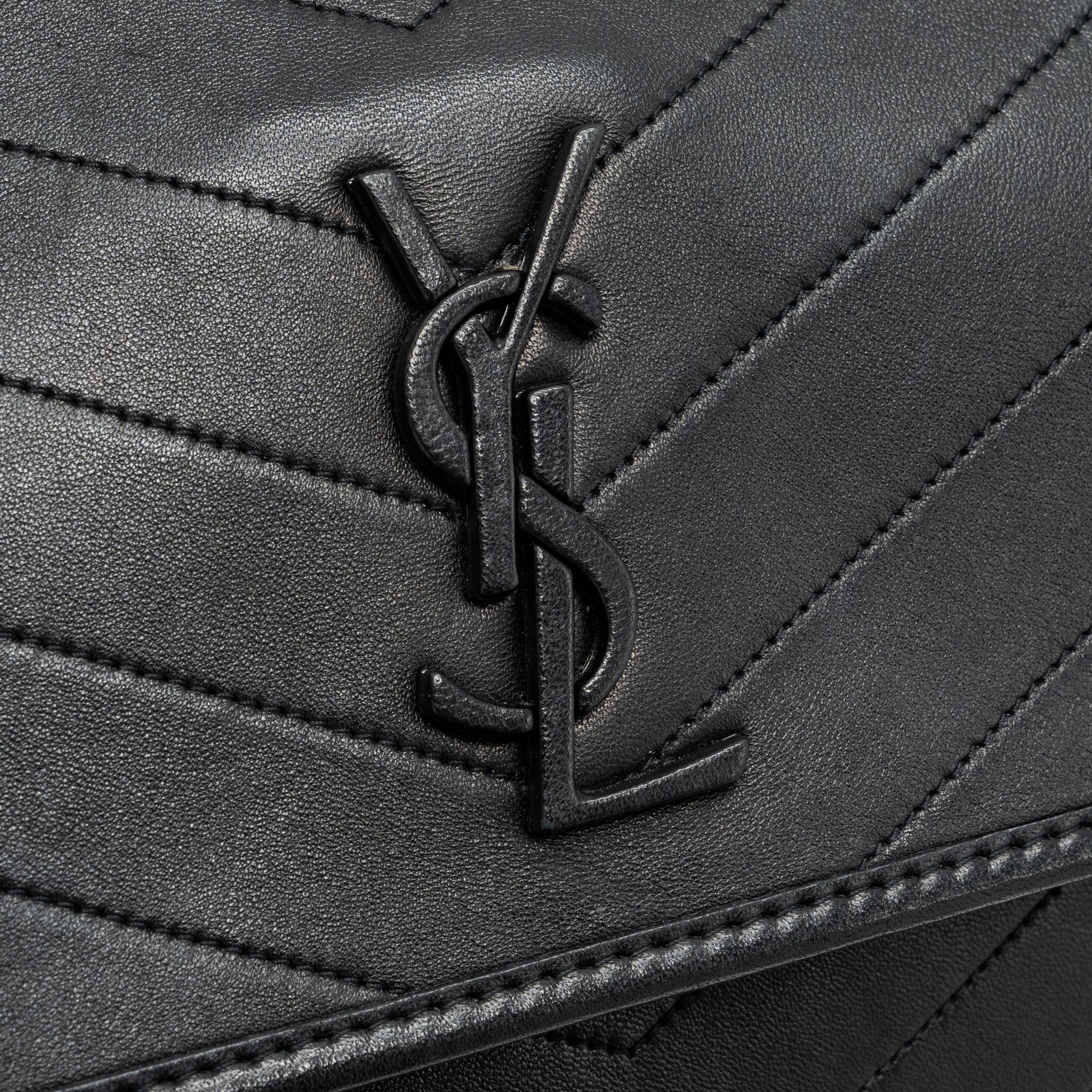 SAINT LAURENT MEDIUM NIKI LAMBSKIN BLACK GHW