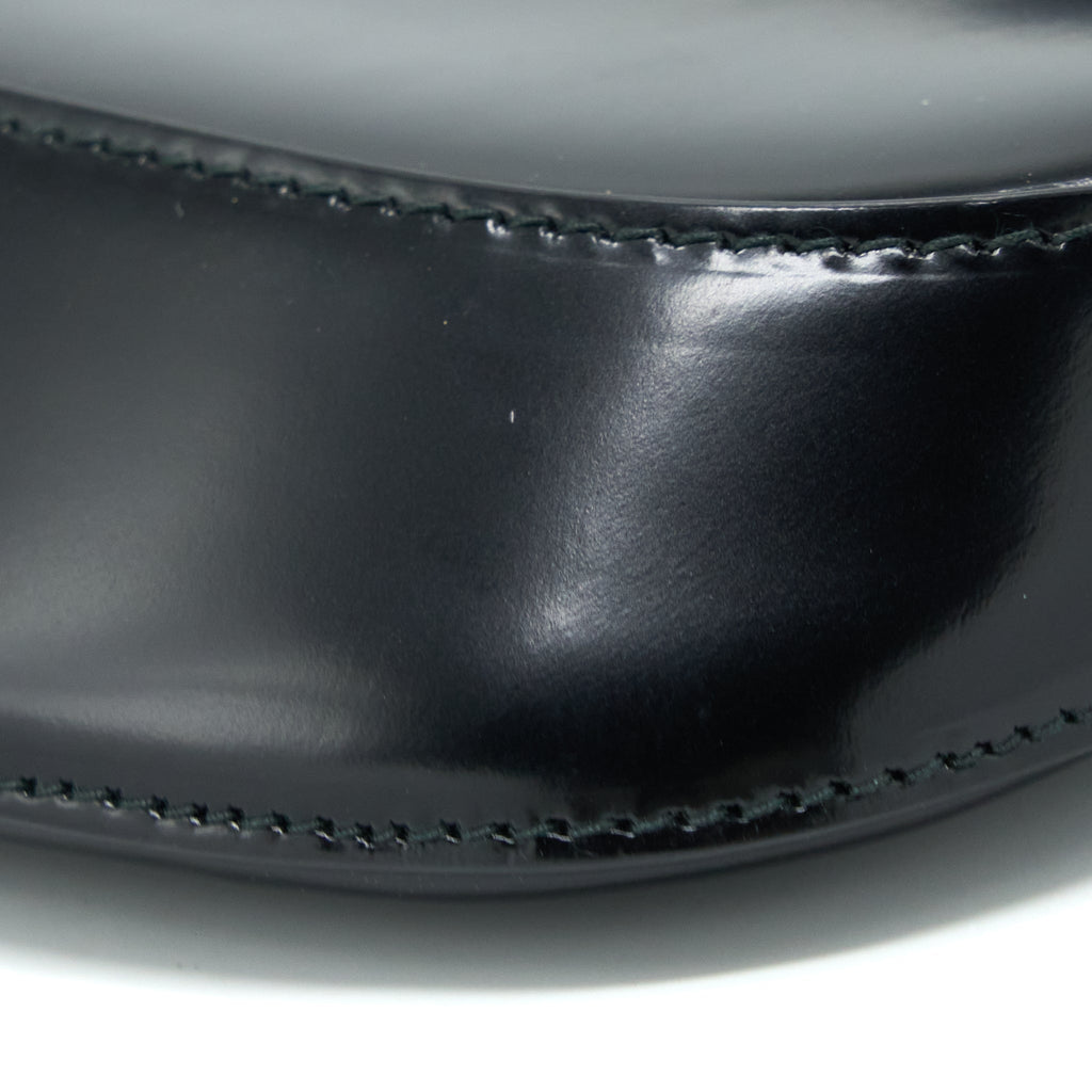 PRADA CLEO SHOULDER BAG BRUSHED LEATHER BLACK SHW