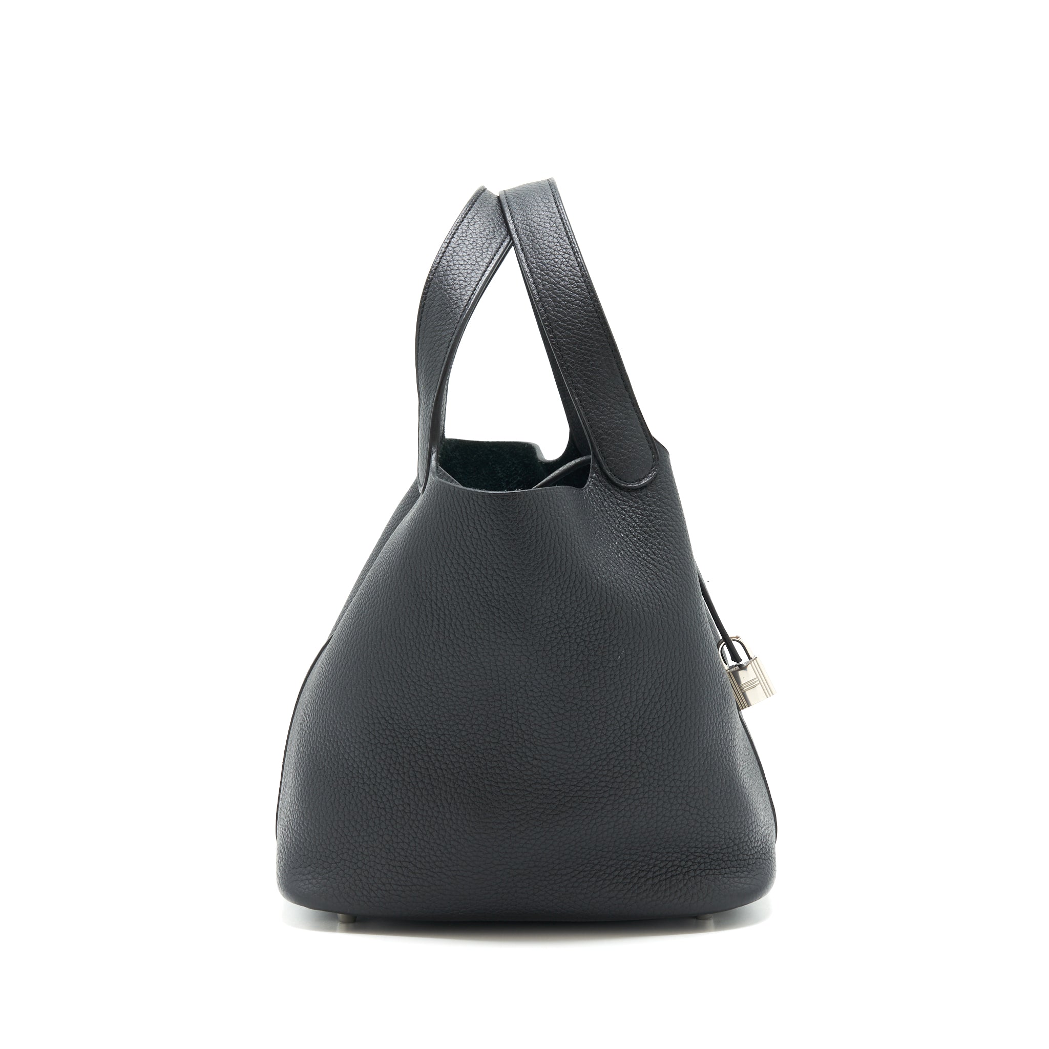 HERMÈS PICOTIN 22 LOCK BAG BLACK SHW