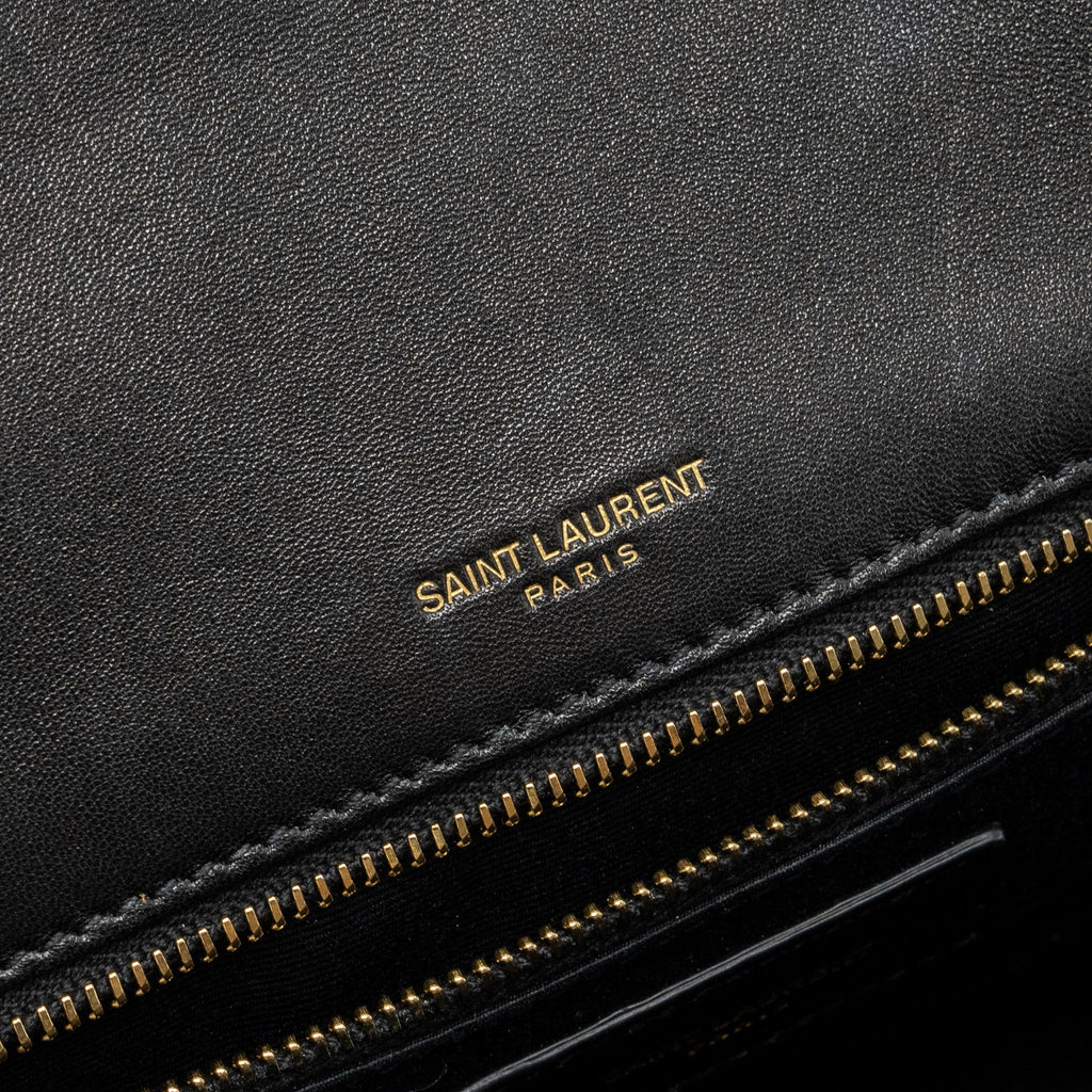SAINT LAURENT MEDIUM NIKI LAMBSKIN BLACK GHW