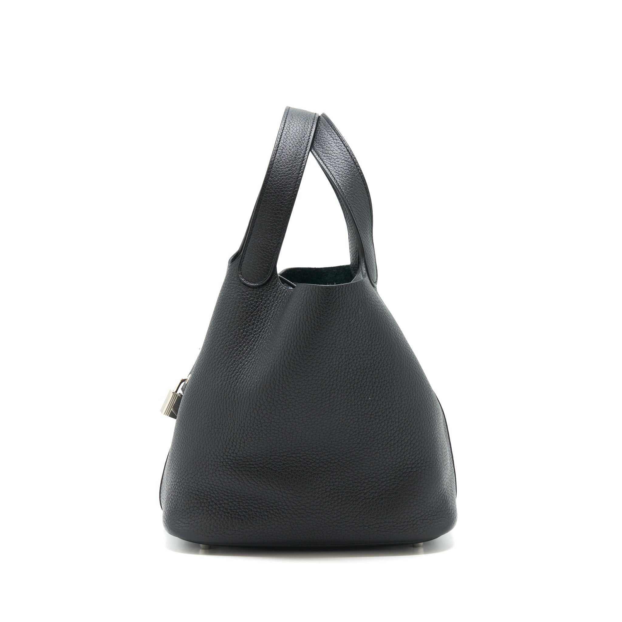 HERMÈS PICOTIN 22 LOCK BAG BLACK SHW