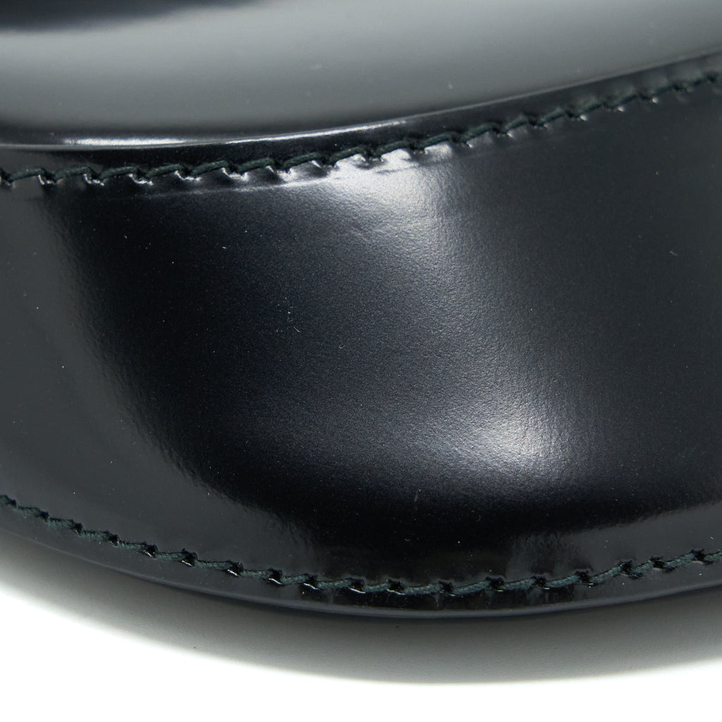 PRADA CLEO SHOULDER BAG BRUSHED LEATHER BLACK SHW