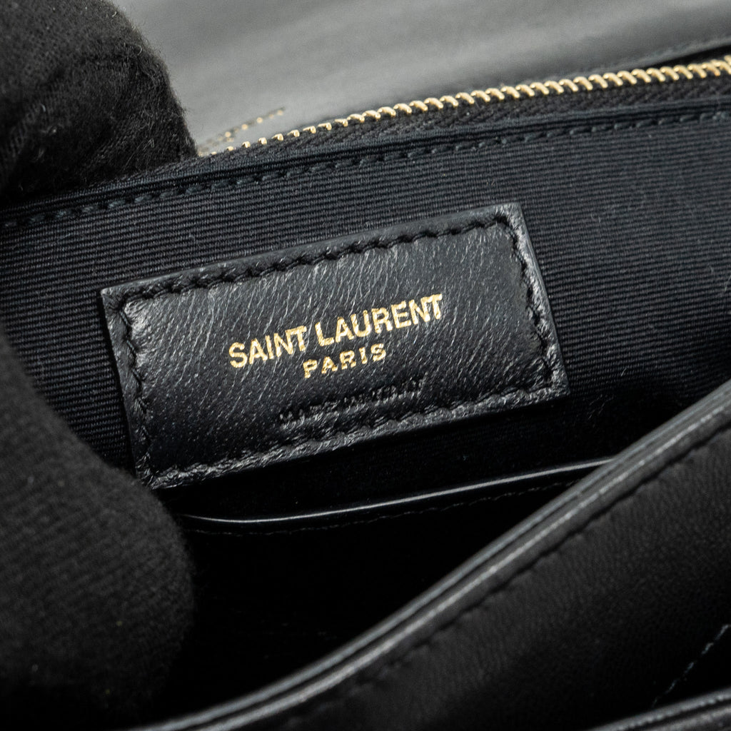 SAINT LAURENT MEDIUM NIKI LAMBSKIN BLACK GHW