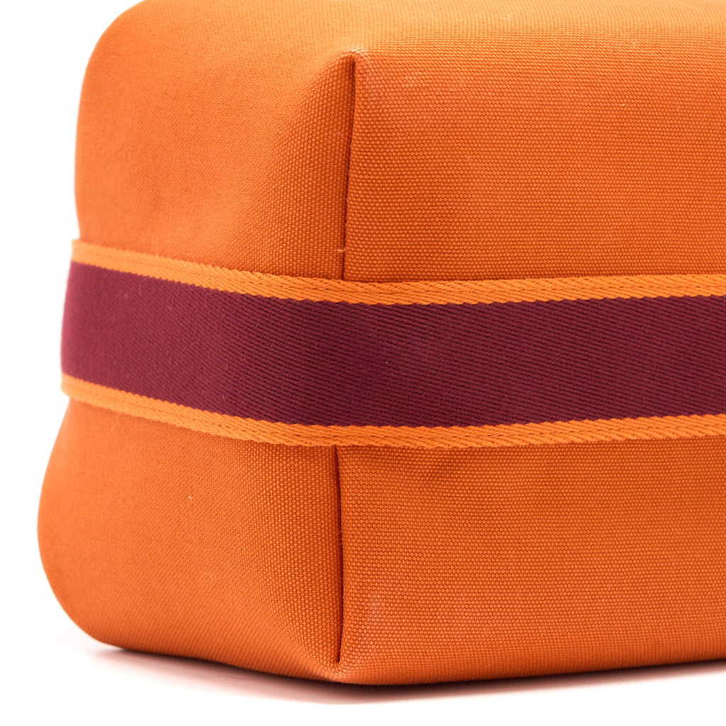 HERMES BRIDE A BRAC LARGE CANVAS ORANGE SHW