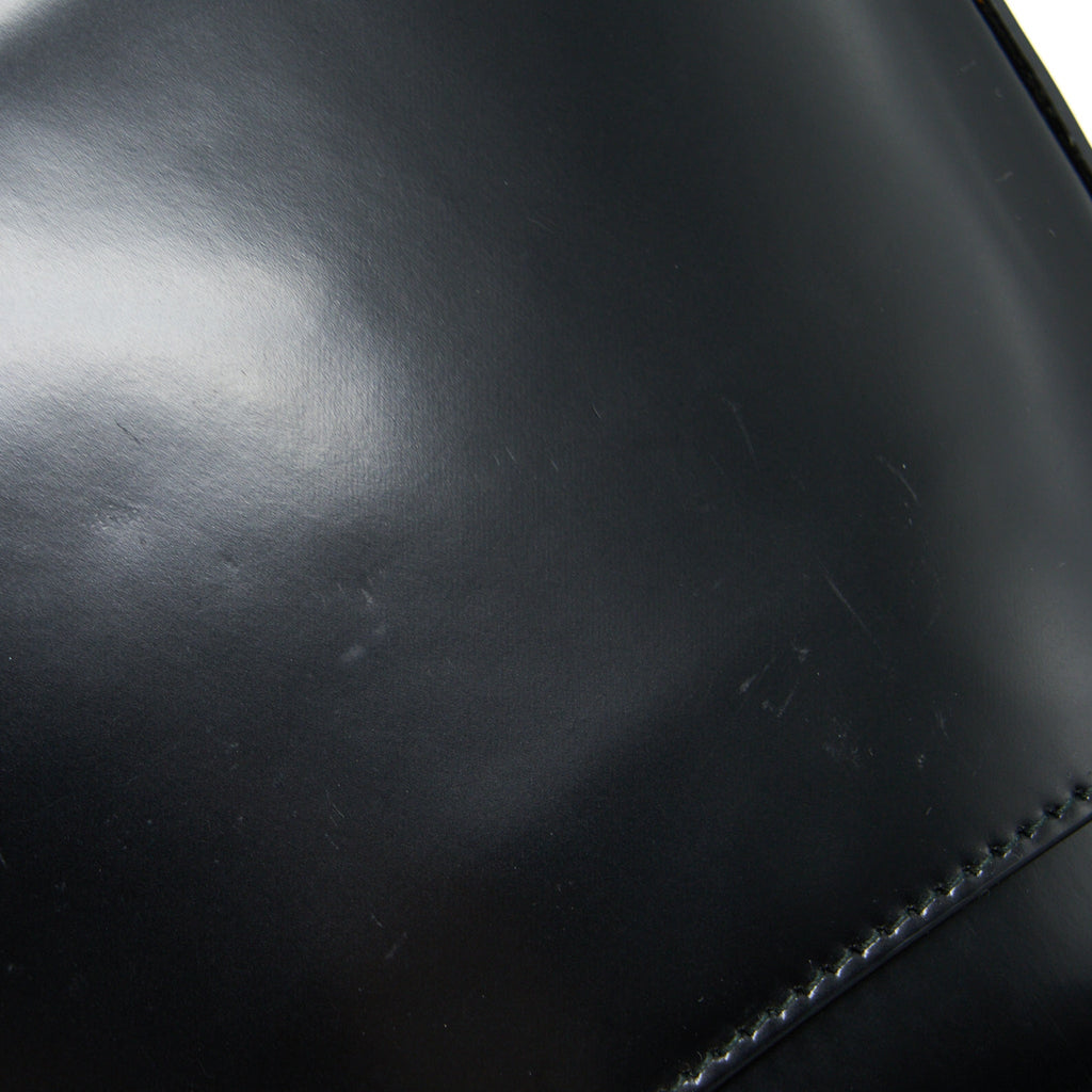 PRADA CLEO SHOULDER BAG BRUSHED LEATHER BLACK SHW