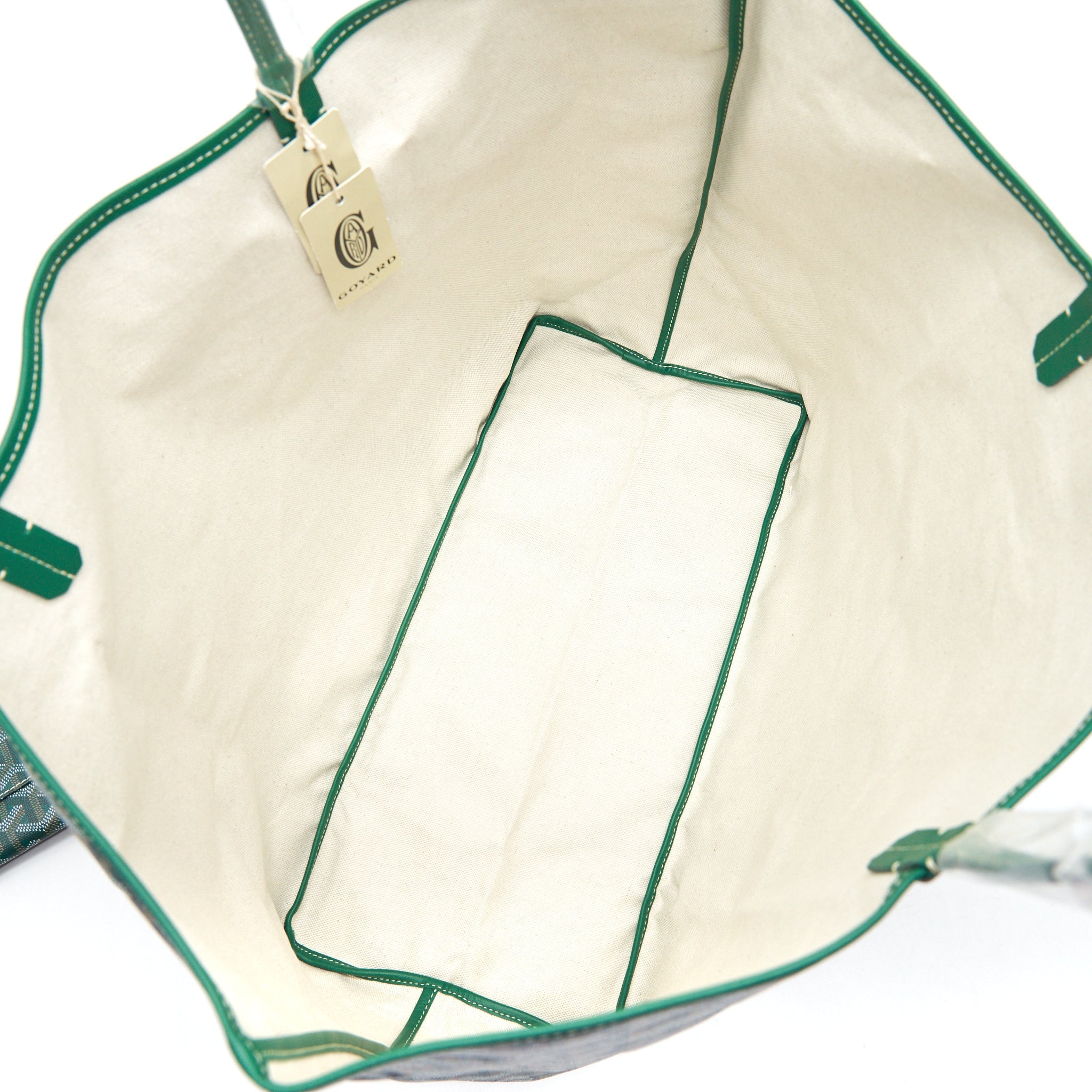 GOYARD SAINT LOUIS TOTE GM GREEN