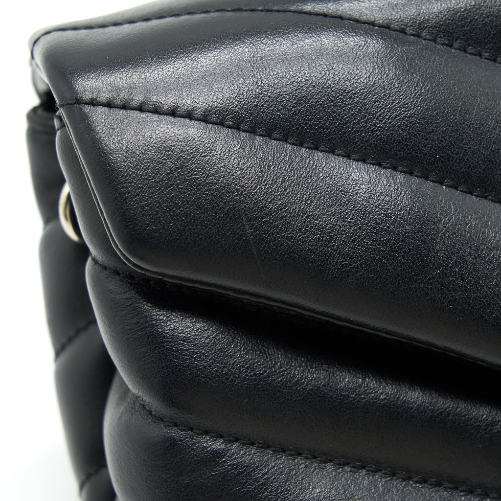 SAINT LAURENT LOU LOU TOY BAG BLACK SHW