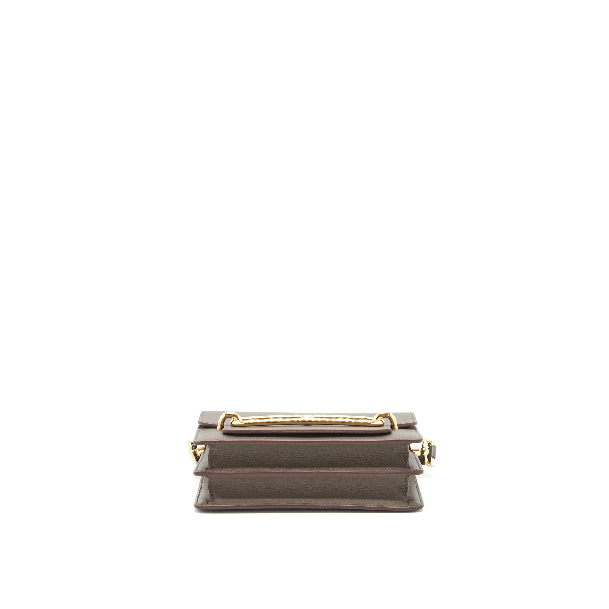 HERMES MINI ROULIS EVERCOLOR GRIS ETAIN GHW