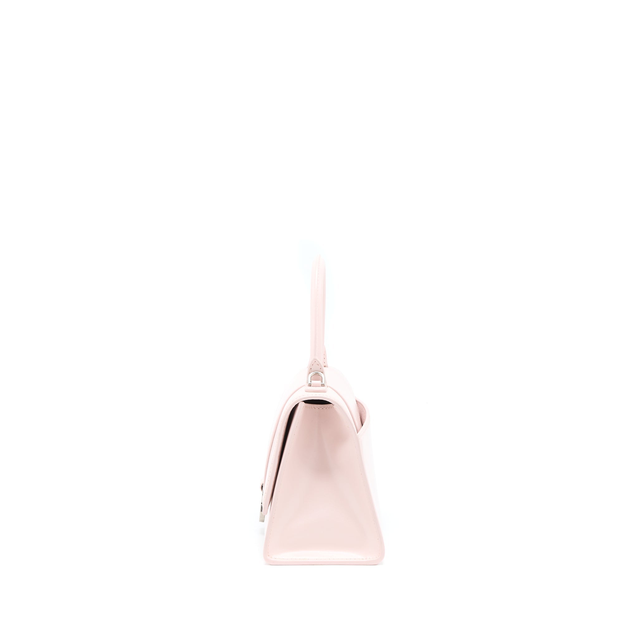 BALENCIAGA HOURGLASS S CALFSKIN PINK SHW