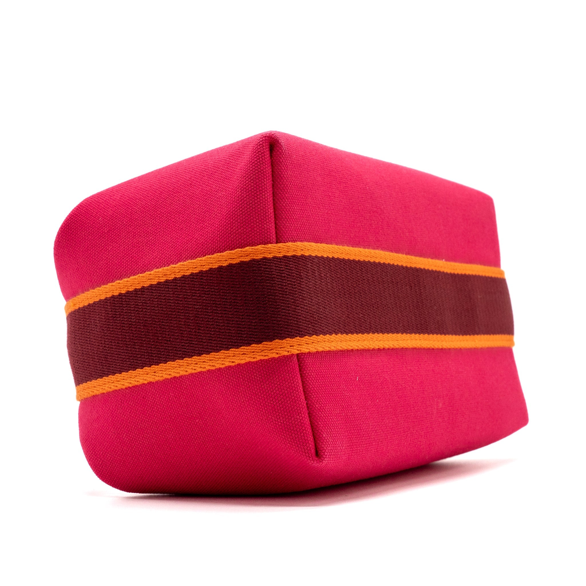 HERMES TROUSSE DE TOILETTE BRIDE A BRAC CANVAS HIBISCUS SHW