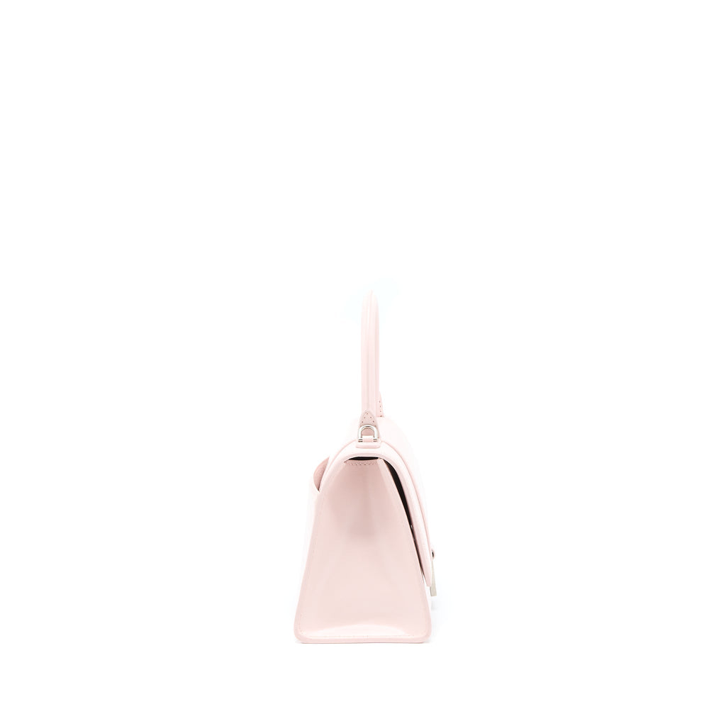 BALENCIAGA HOURGLASS S CALFSKIN PINK SHW