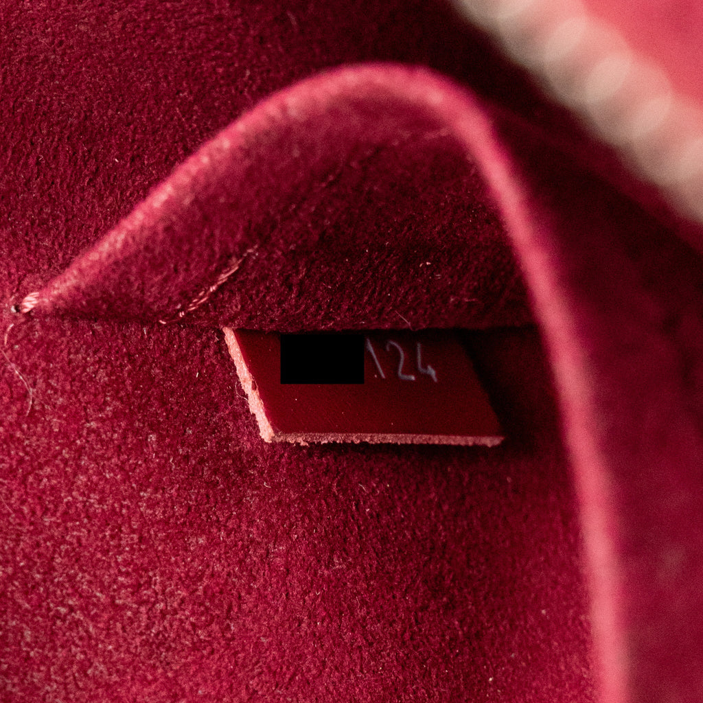 LOUIS VUITTON ALMA BB EPI RASPBERRY SHW