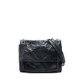 SAINT LAURENT/YSL MEDIUM NIKI BAG CALFSKIN BLACK SHW