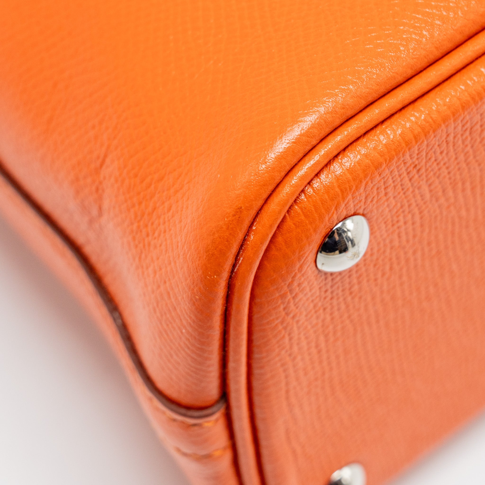 HERMES BOLIDE 27 EPSOM ORANGE SHW