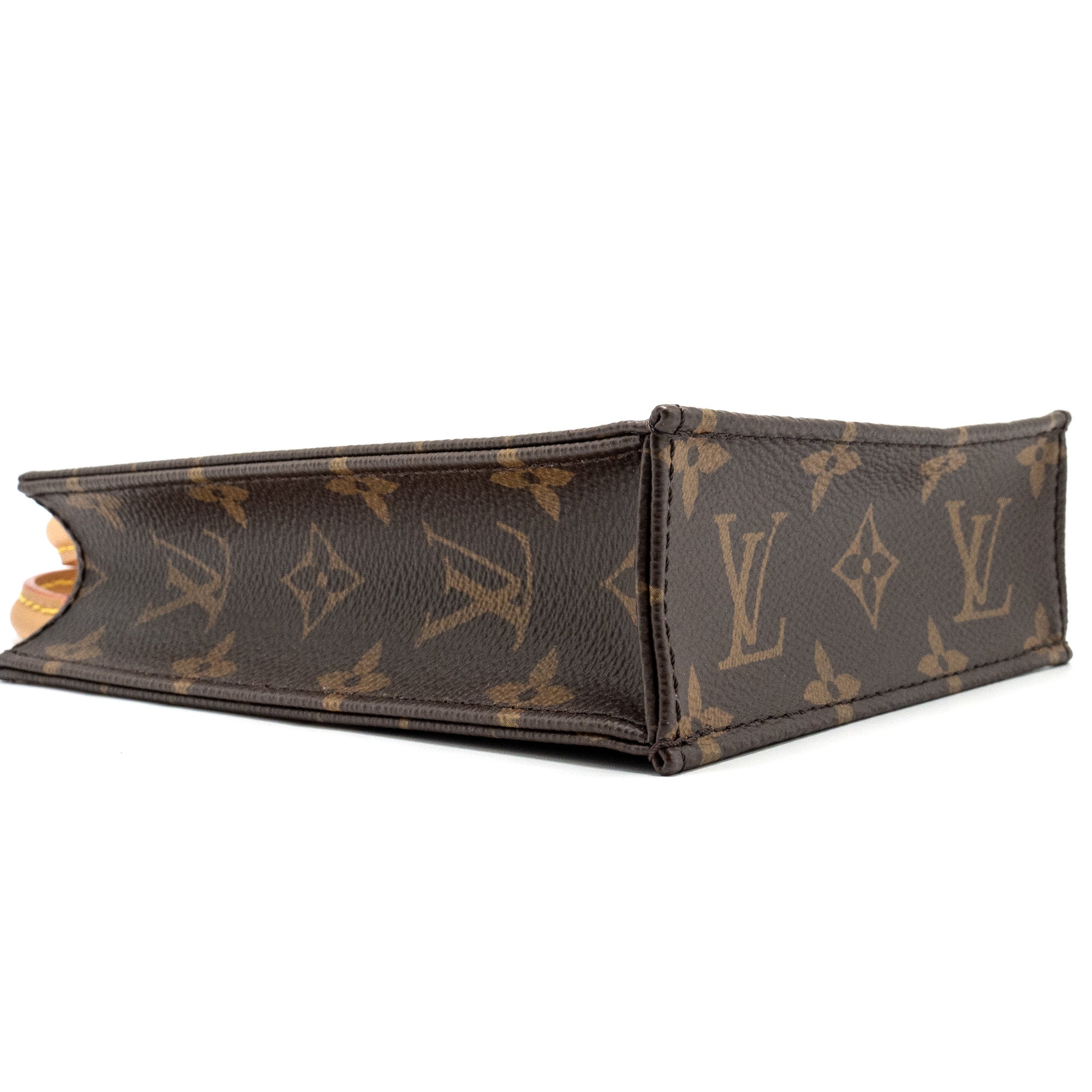 LOUIS VUITTON PATIT SAC PLAT MONOGRAM CANVAS GHW