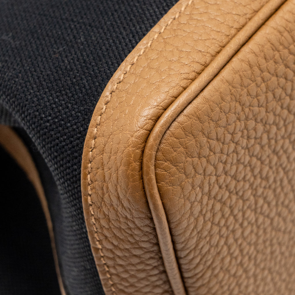 HERMES GARDEN PARTY 36 CANVAS/ NEGONDA BLACK/ ALEZAN SHW