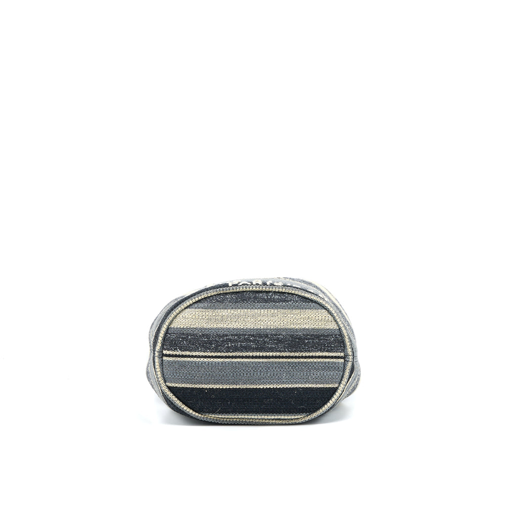 CHANEL RUE CAMBORNE BUCKET BAG FABRIC MULTICOLOUR SHW
