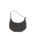 CELINE AVA BAG IN TRIOMPHE CANVAS AND CALFSKIN TAN