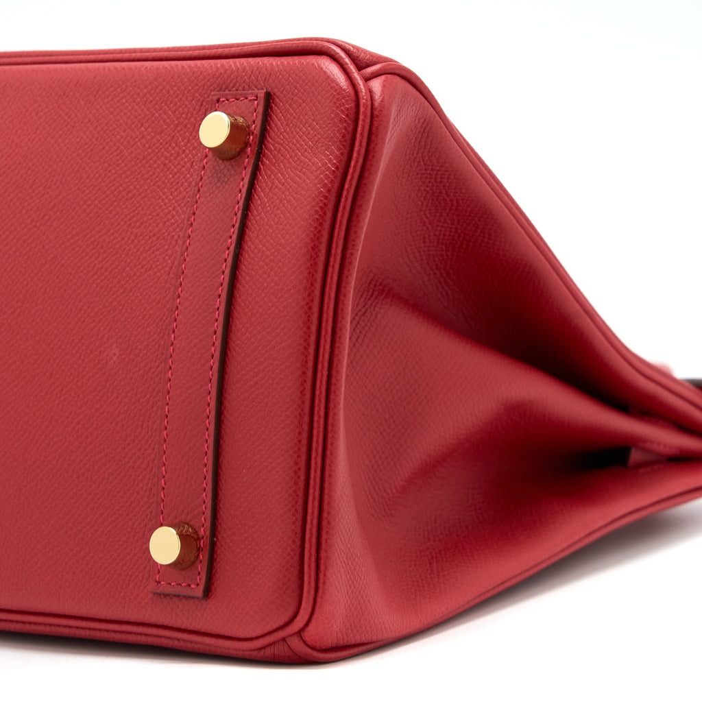 HERMES BIRKIN 30 EPSOM Q5 ROUGE CASAQUE GHW