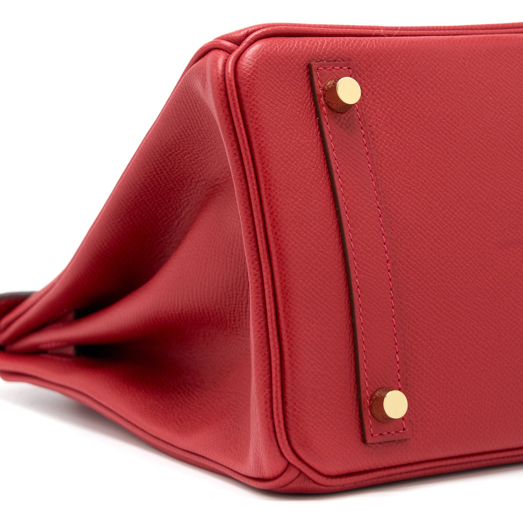 HERMES BIRKIN 30 EPSOM Q5 ROUGE CASAQUE GHW