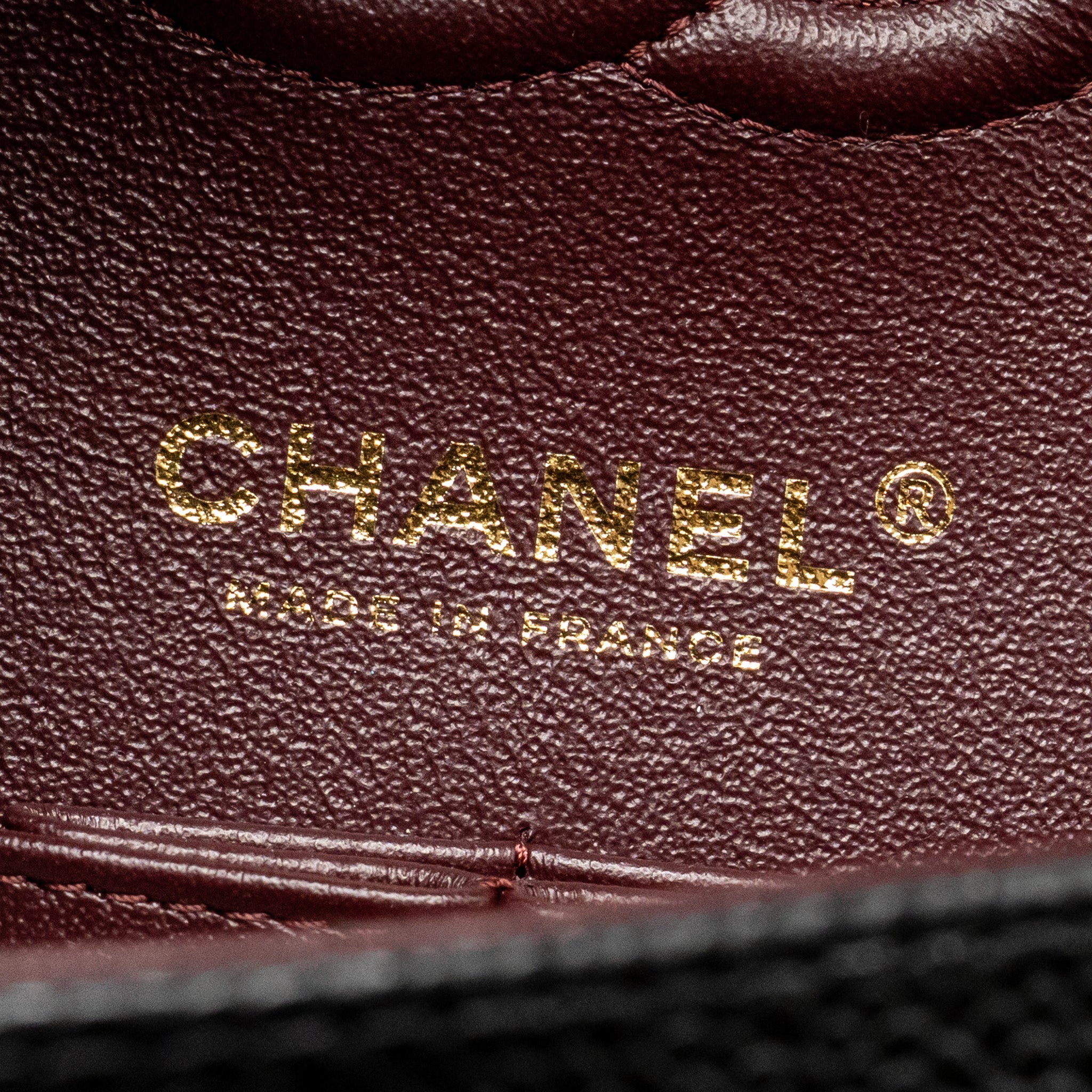CHANEL SMALL CLASSIC DOUBLE FLAP BAG CAVIAR BLACK GHW (MICROCHIP)