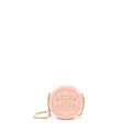 CHANEL MINI ROUND VANITY WITH CHAIN CAVIAR PINK GHW