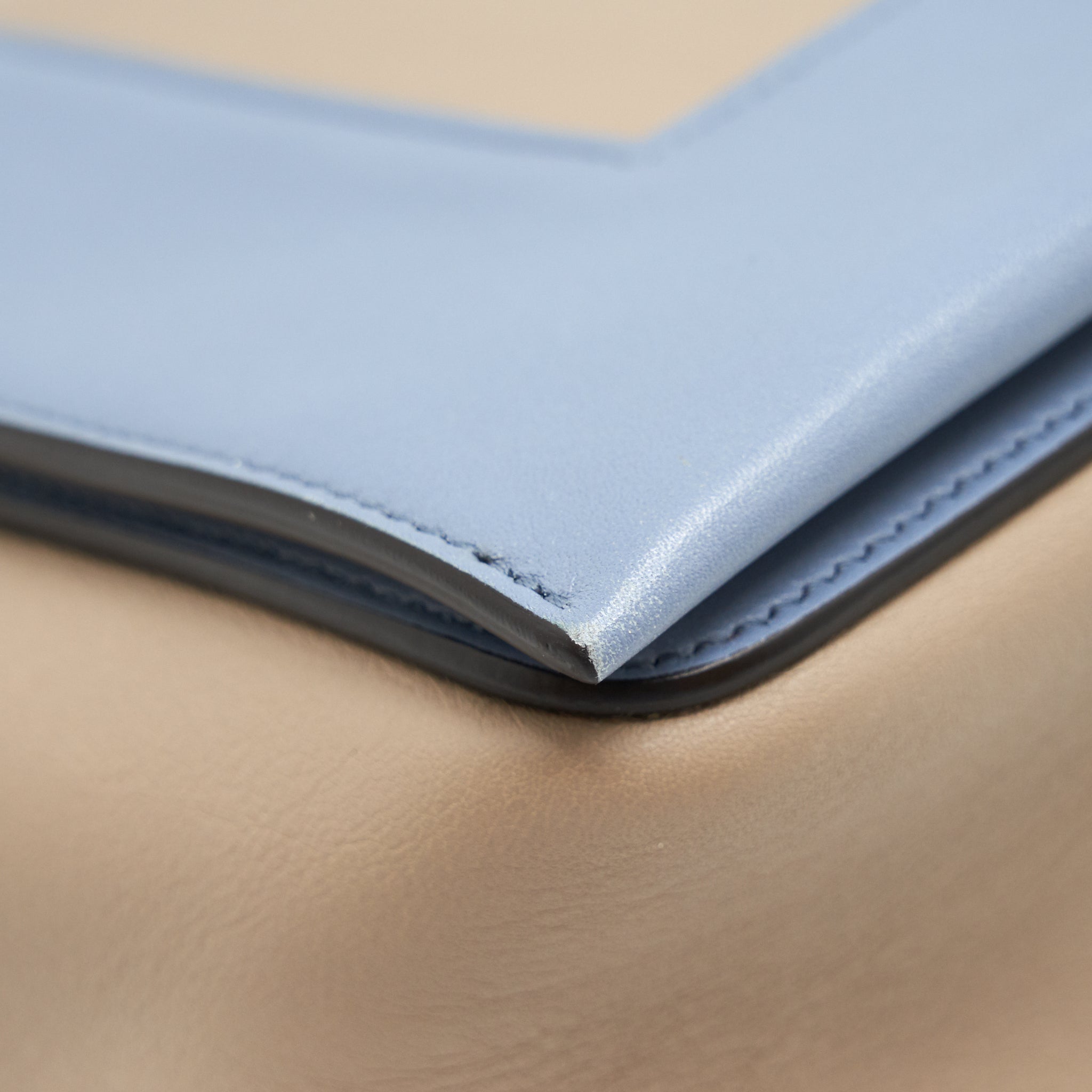 CELINE FRAME BAG BLUE/ GREY