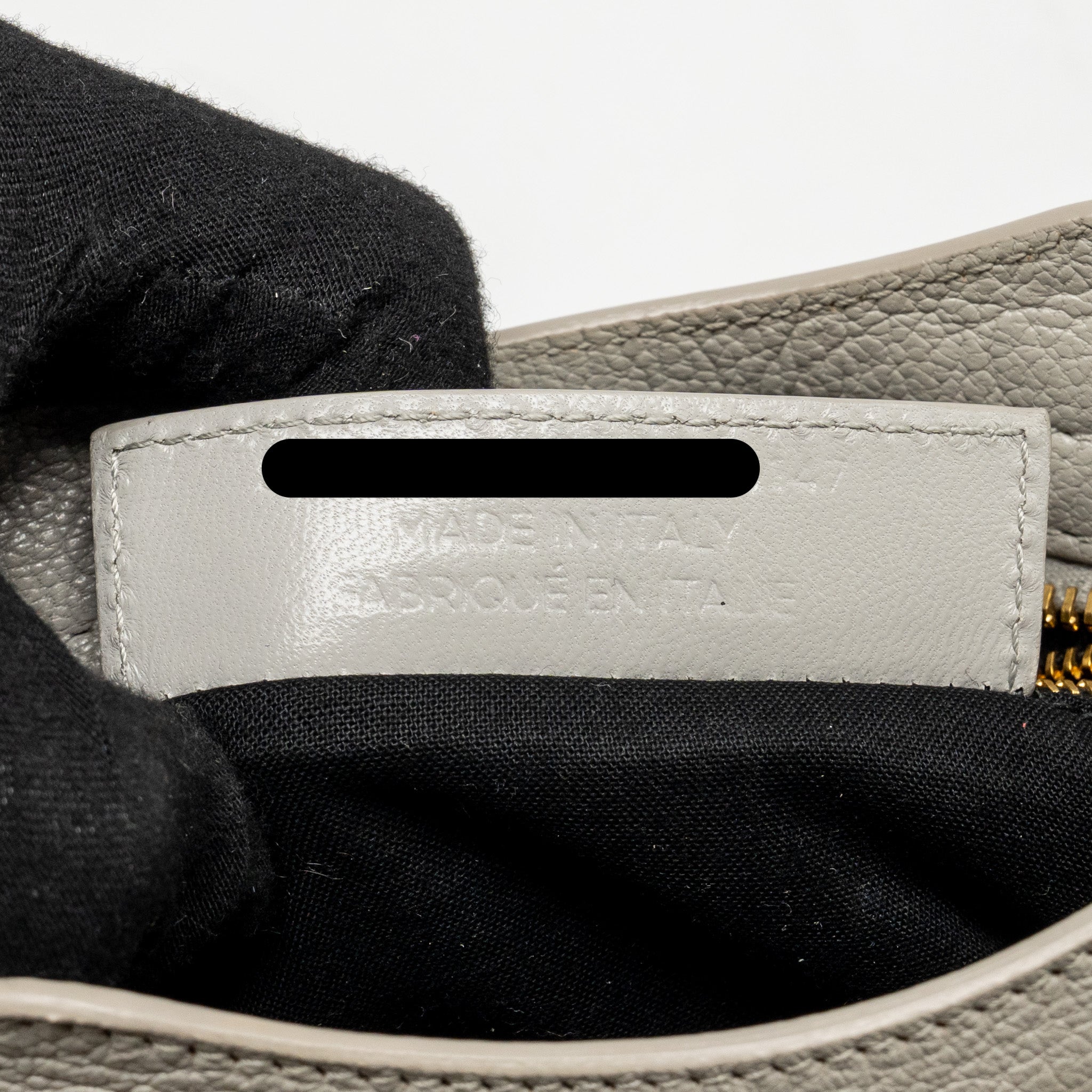 BALENCIAGA MINI CITY BAG CALFSKIN LIGHT GREY GHW