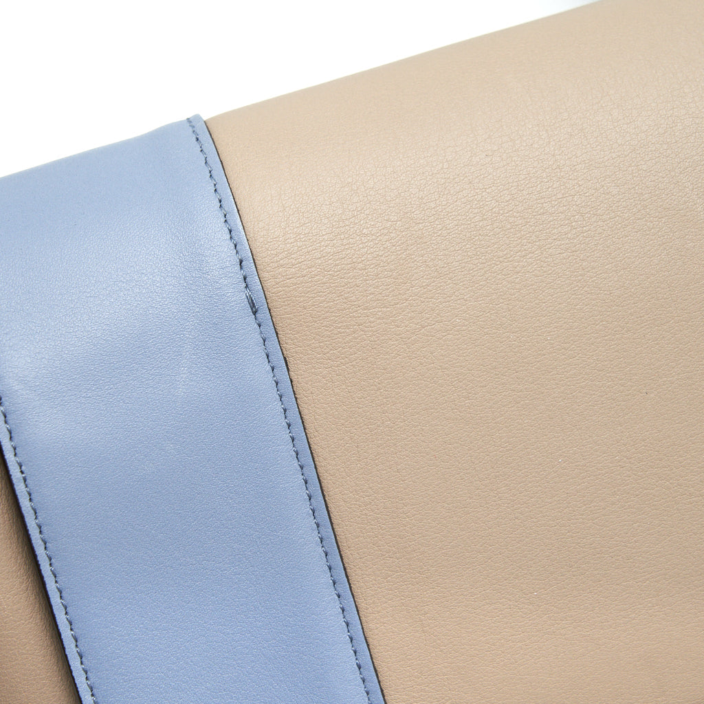 CELINE FRAME BAG BLUE/ GREY