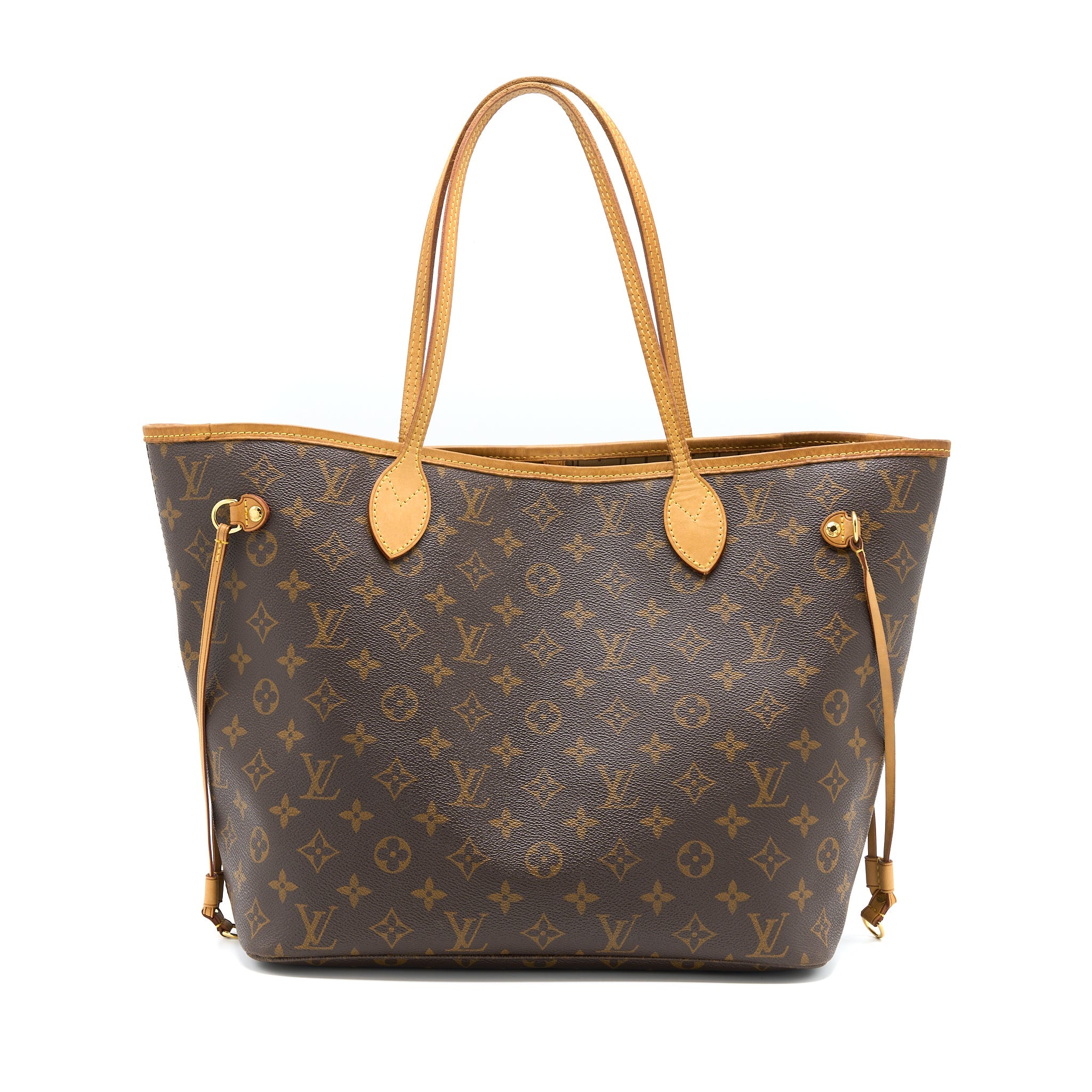 LOUIS VUITTON NEVERFULL MM MONOGRAM CANVAS GHW