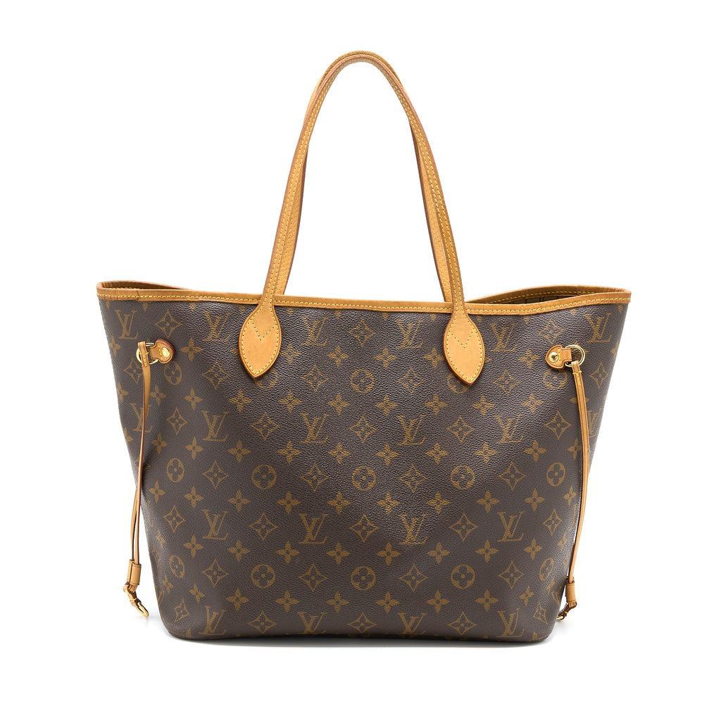 LOUIS VUITTON NEVERFULL MM MONOGRAM CANVAS GHW