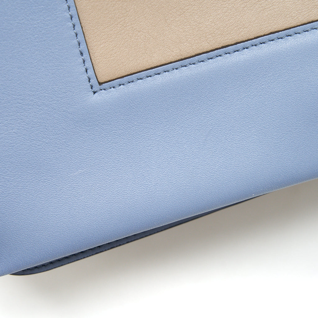 CELINE FRAME BAG BLUE/ GREY