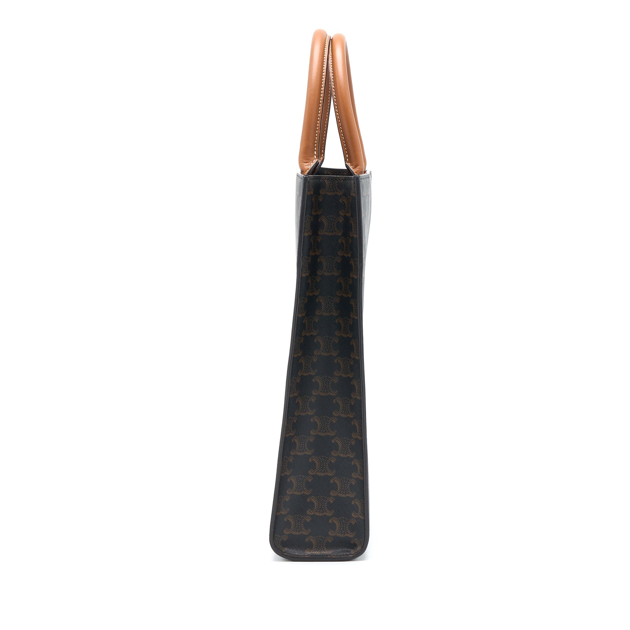 CELINE VERTICAL CABAS TRIOMPHE CANVAS GHW