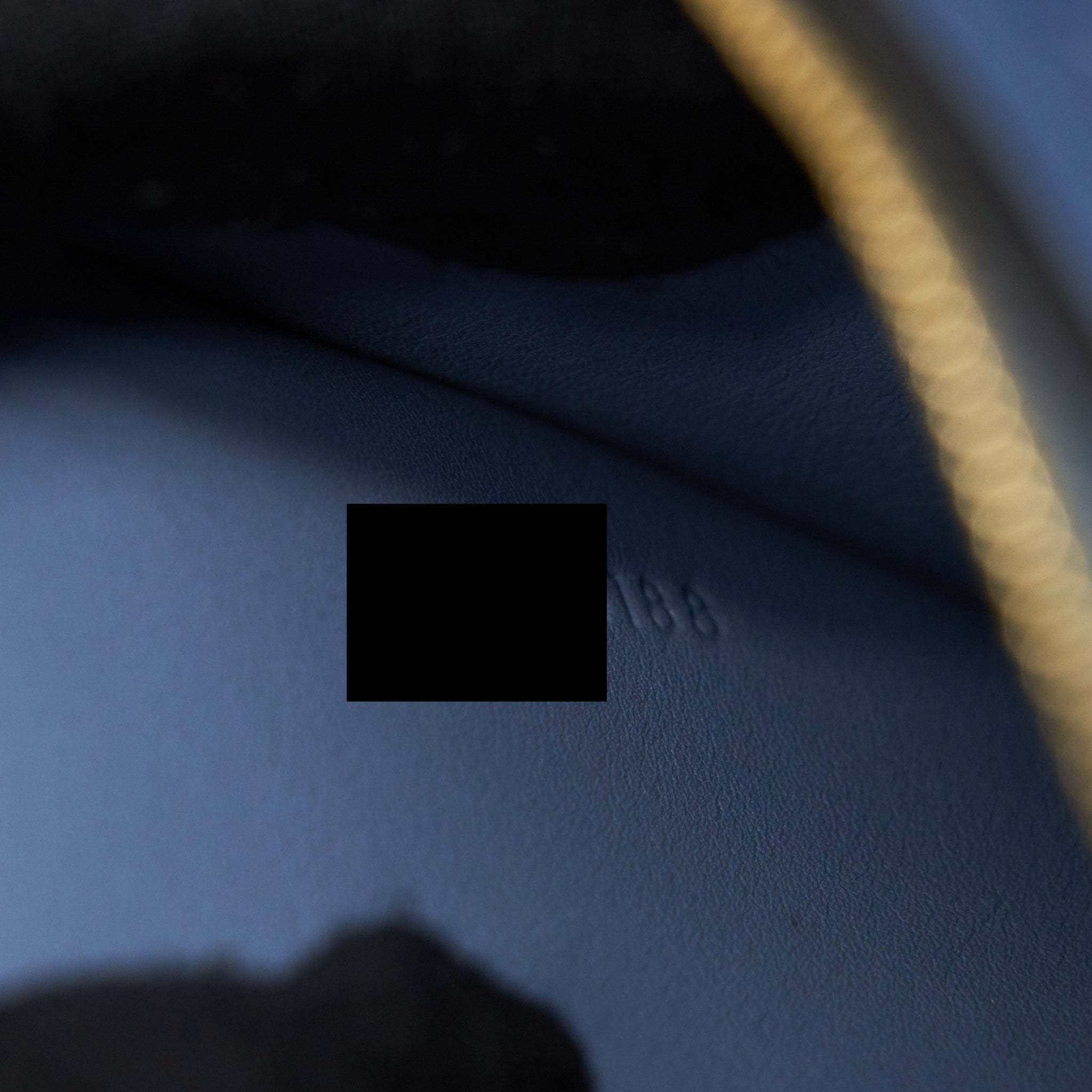 CELINE FRAME BAG BLUE/ GREY