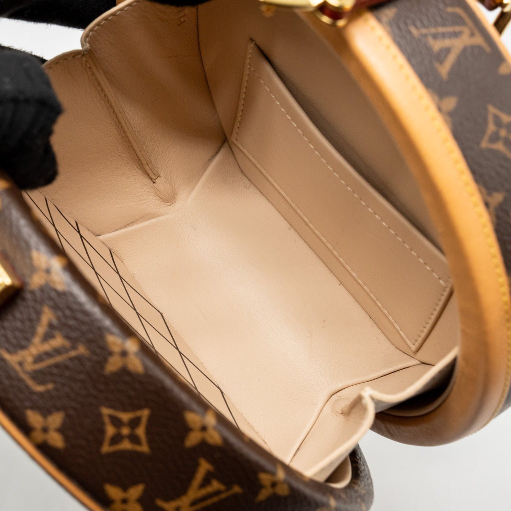 LOUIS VUITTON PETITE BOITE CHAPEAU MONOGRAM CANVAS GHW
